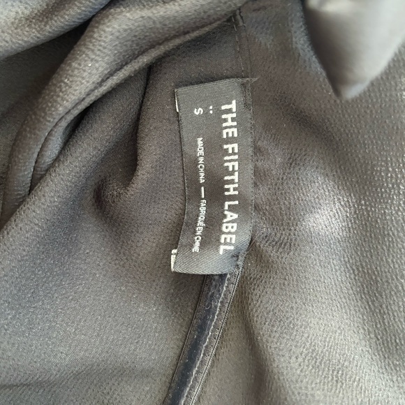 The fifth label halter top for women in a small size color black - Picture 3 of 4